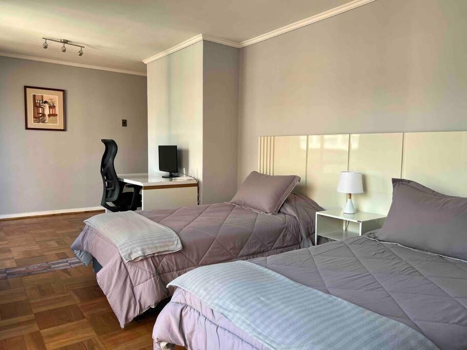 Apartamento En Centro Historico Santiago, Dos Dormitorios Ngoại thất bức ảnh