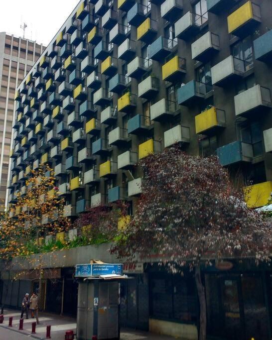 Apartamento En Centro Historico Santiago, Dos Dormitorios Ngoại thất bức ảnh