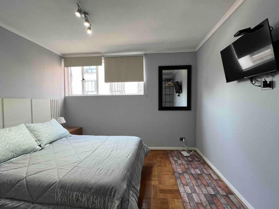 Apartamento En Centro Historico Santiago, Dos Dormitorios Ngoại thất bức ảnh